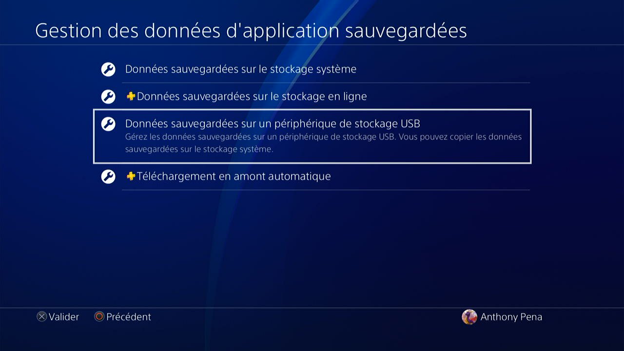 Restaurer les sauvegardes