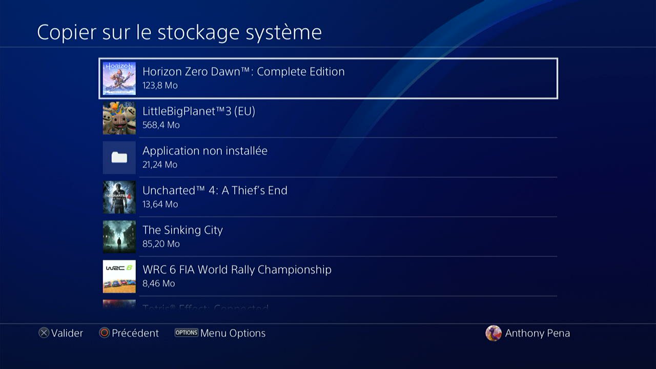 Restaurer les sauvegardes