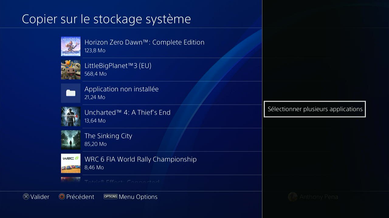 Restaurer les sauvegardes