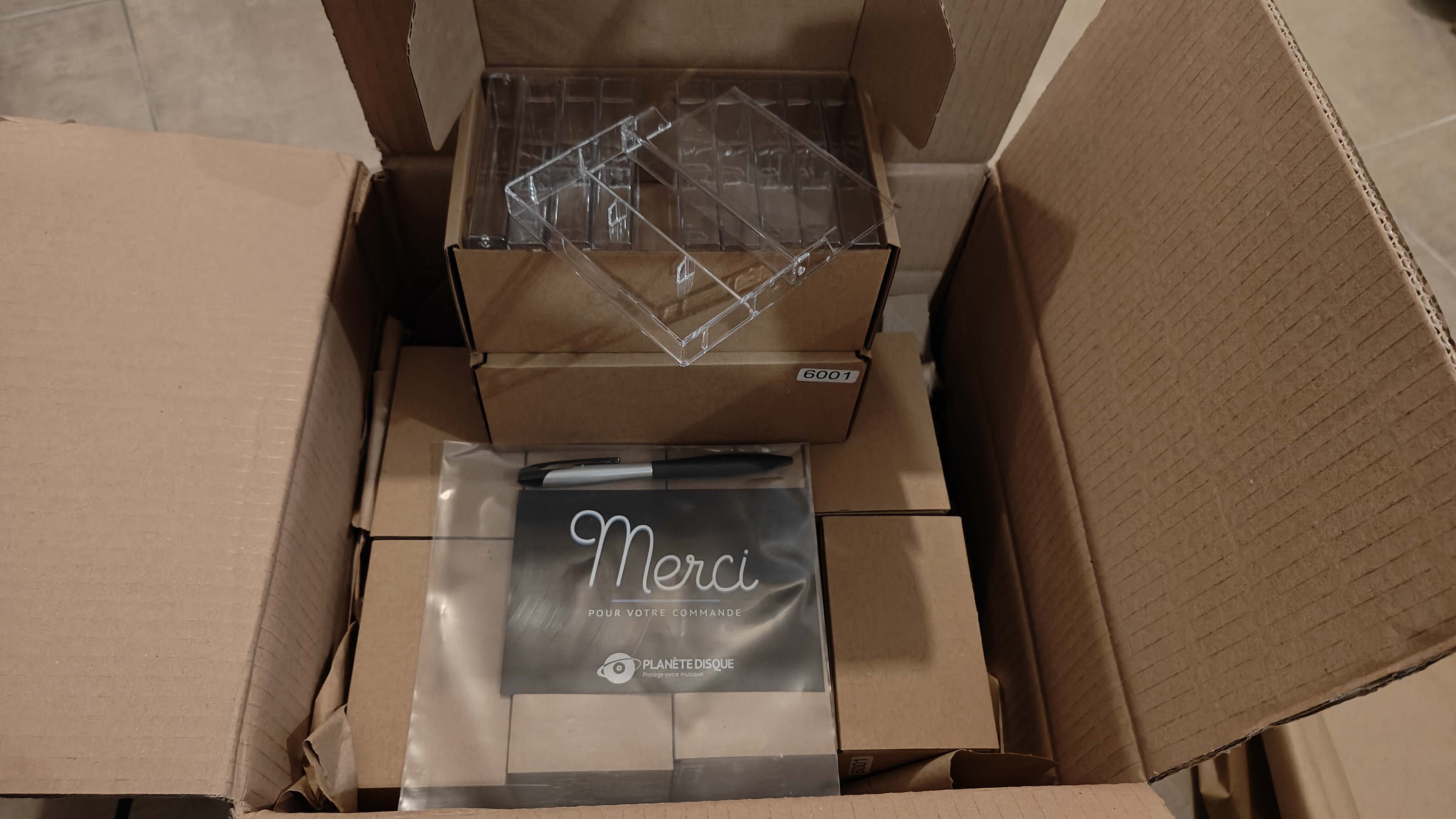 Boites de boites de boîtiers de K7