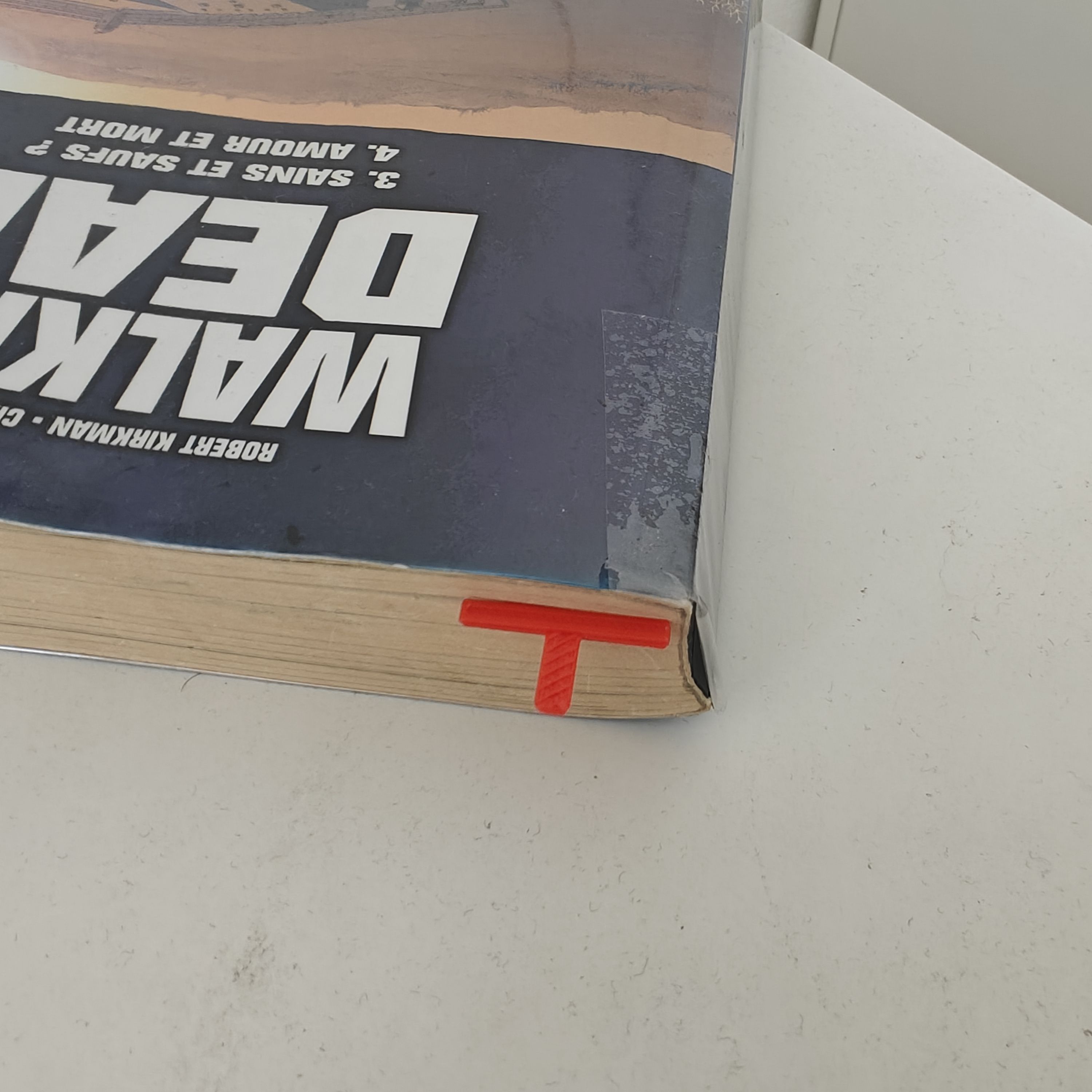 Marque page en forme d'épée