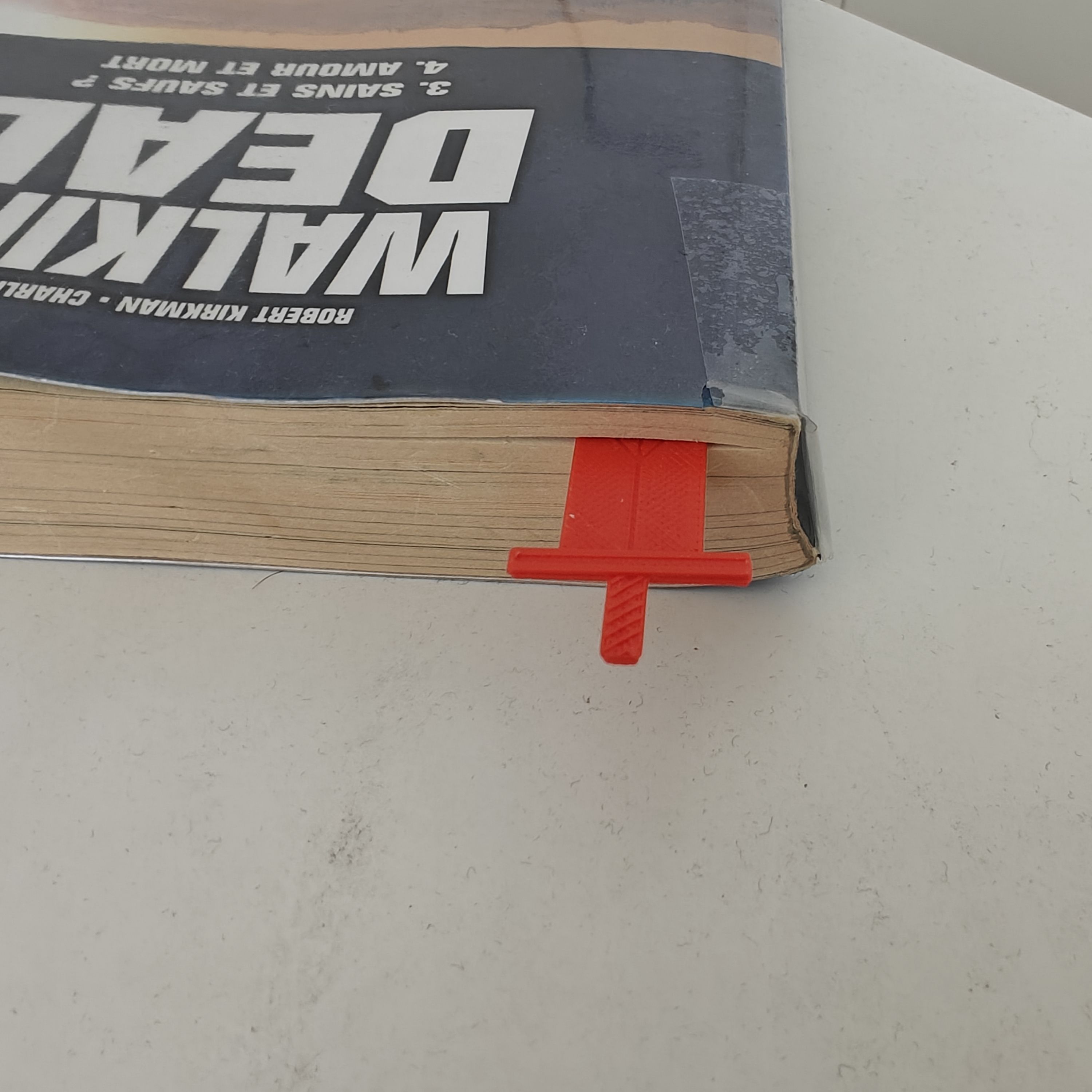 Marque page en forme d'épée