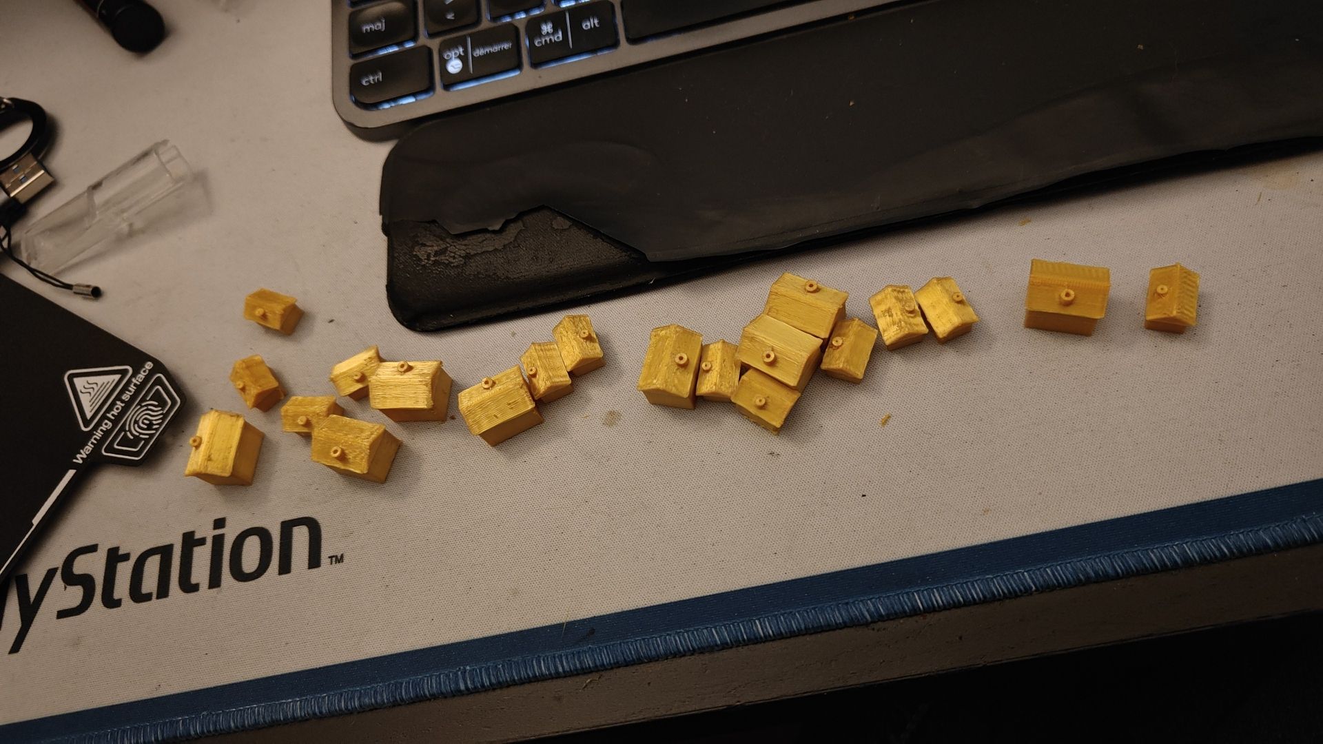 Quelques maisons / hotel de Monopoly