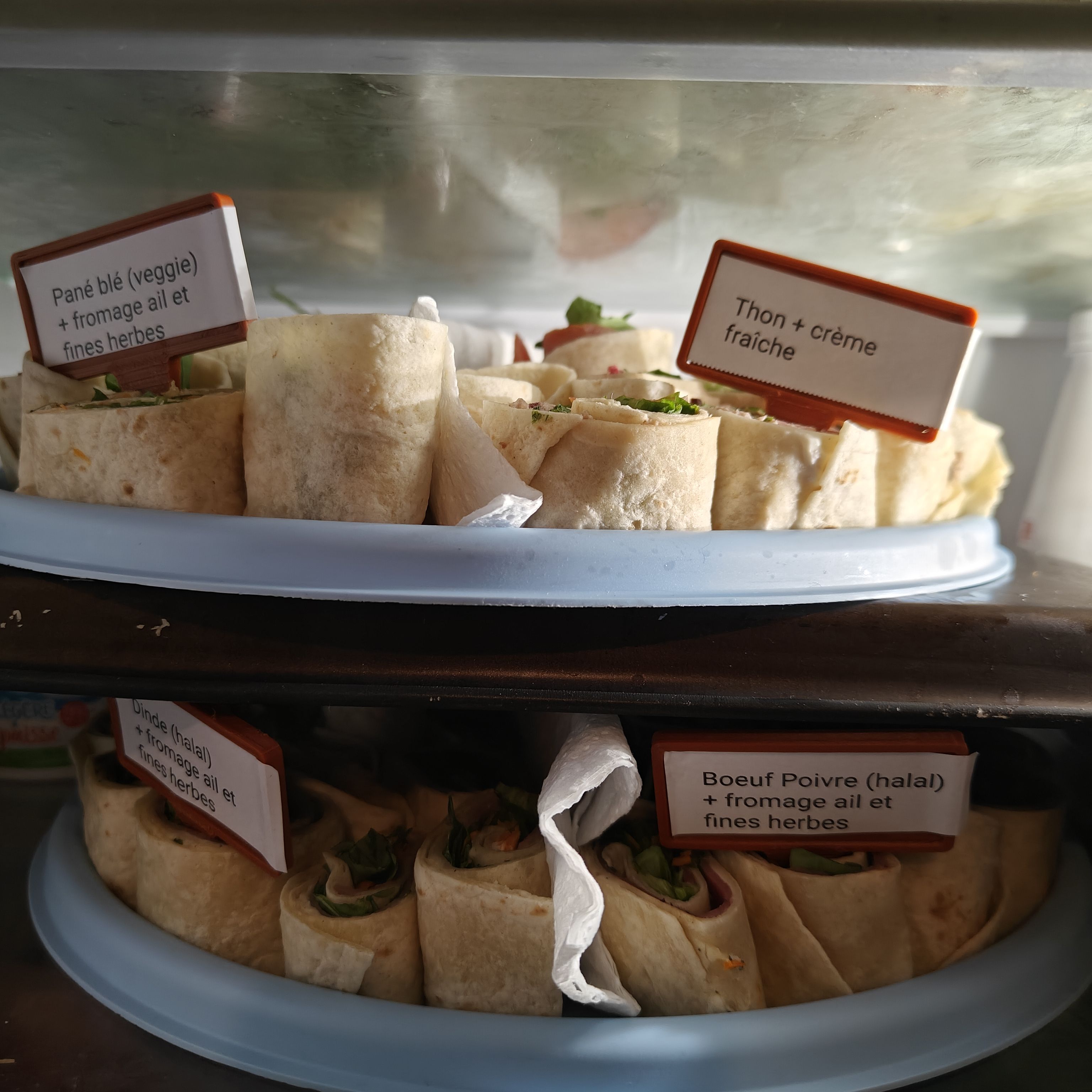 Un pic pour étiqueter de la nourriture