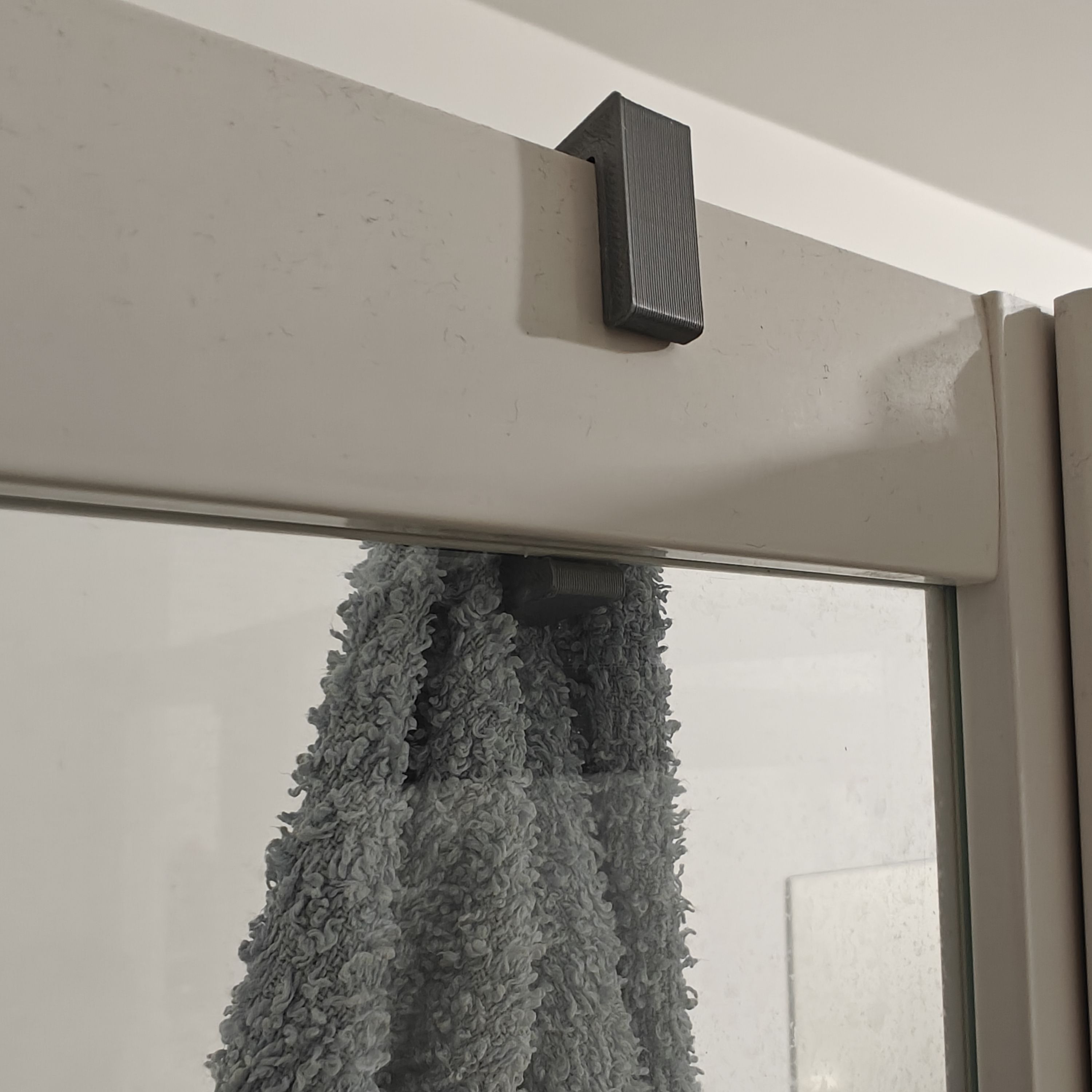 Un crochet de douche sur mesure