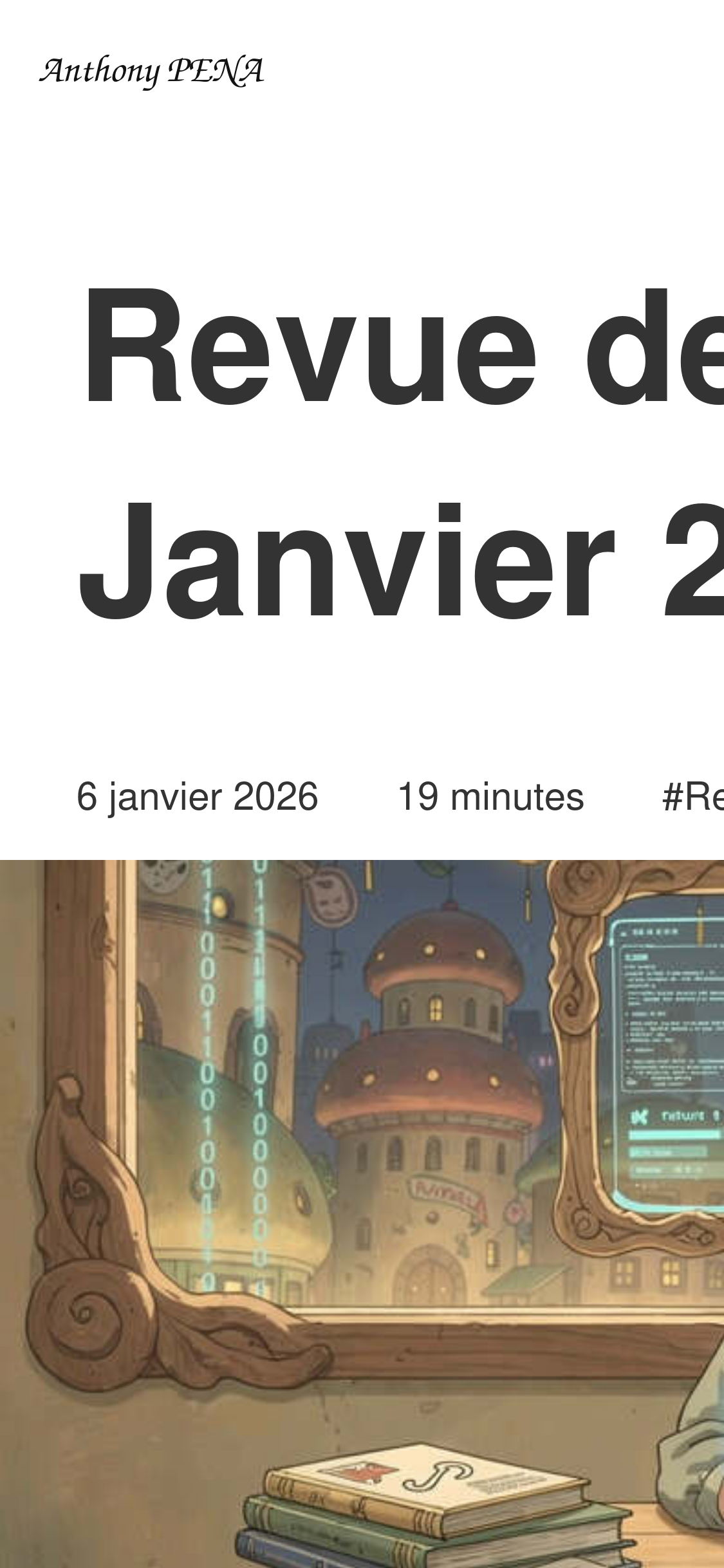 Blog sans aucun des deux meta, puis en ajoutant le meta viewport, puis en ajoutant aussi le meta color-scheme