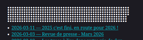 Vue avec juste la définition de la grille
